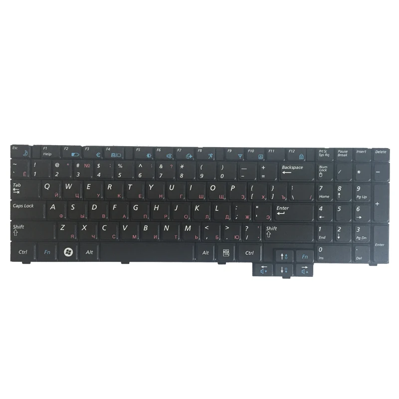 Teclado para Notebook Russo para Samsung R620 R528 R530 R540 Np-r620 R525 Np-r525 R517 R523 Rv508 ru Novo - Imagem 2