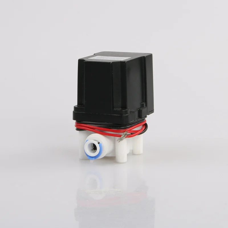 24V 1/4" Inlet Valve 18 Seconds Automatic Washing Valve Water Solenoid for Reverse Osmosis Pure System