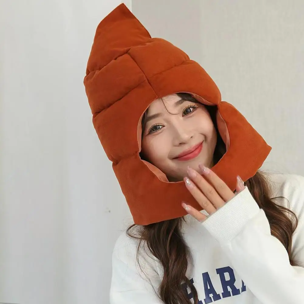 

Cosplay Party Hat Novelty Cosplay Hat with Ultra-thick Softness Skin-friendly Design for Winter Warmth Dress-up Fun