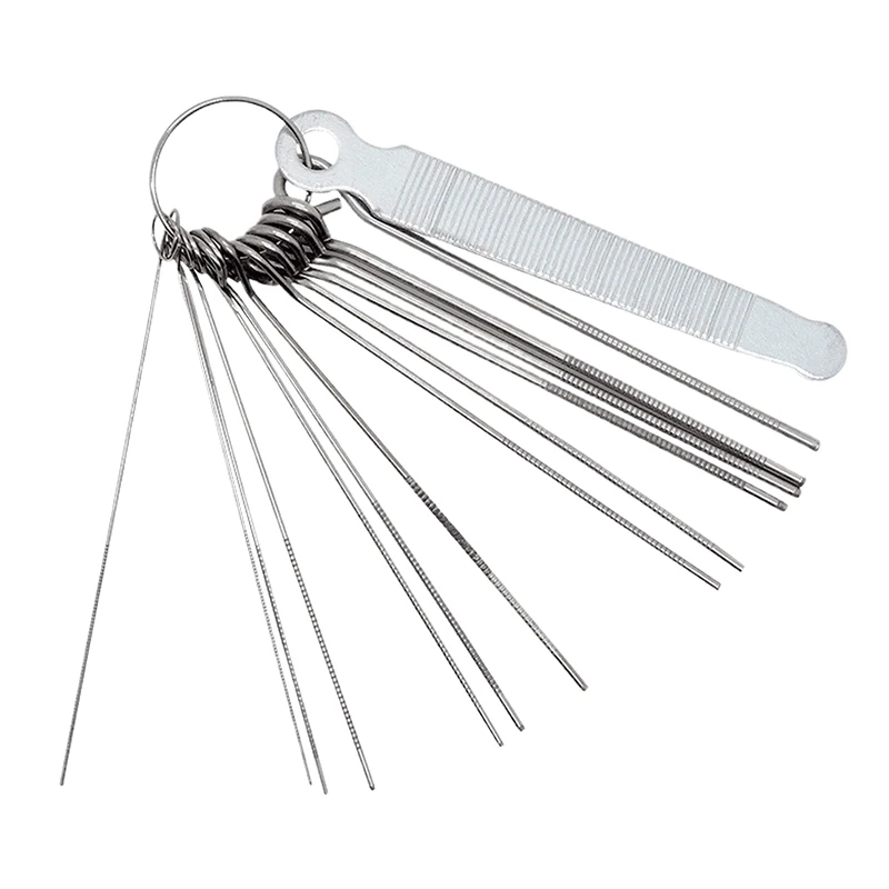 1Set Guitar Nut Slotting File Kit DIY Slot Saw Rods Filing Set Luthier Stringed Instrument Guitar Accessories Guitar Repair Tool