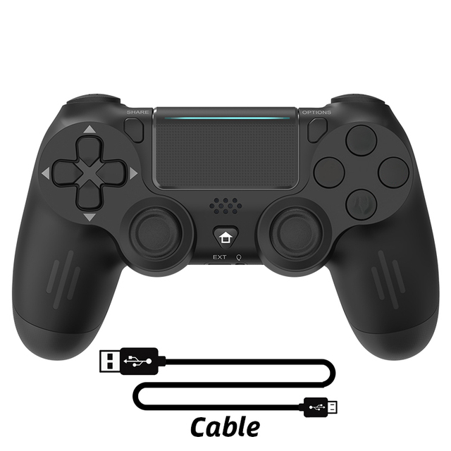 FROG Bluetooth-Compatible Game Controller for PS4/Slim/Pro Wireless Gamepad For PC Dual Vibration Joystick For IOS/Android