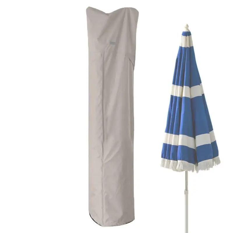 Umbrella Cover Patio Waterproof Market Parasol Cover With Zipper For 7-13ft Outdoor Cantilever Offset Umbrellas