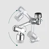 2025 Rotatable Multifunctional Extension Faucet Aerator 1080 Degree Swivel Robotic Arm Water Filter Sink Water Tap Accesorios 5