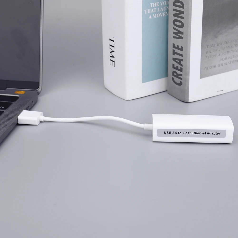Wired LAN Adapter 100Mbps Network Card Support Windows XP/7/Vista Linux Anti-interference for Macbook Wii Tablet