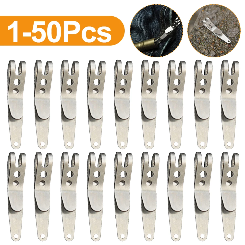 150PcsPortablePocketBagSuspensionClipMiniOutdoorBeltClip