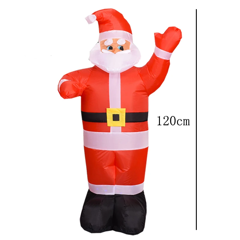 Árbol de Navidad inflable gigante que brilla intensamente, decoración navideña para exteriores, luces LED para fiestas, decoración navideña de Año Nuevo