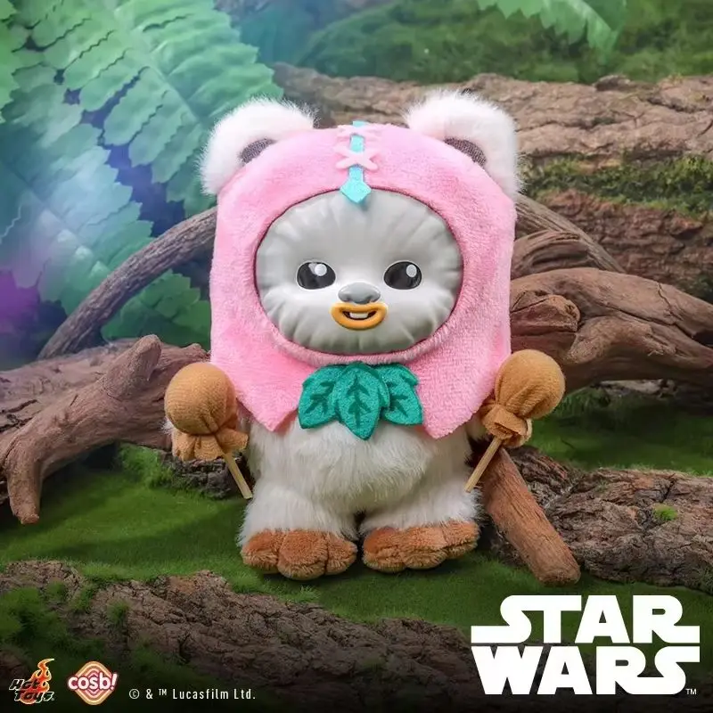 New Hot Official Licensed Hot Toys Star Wars Ewok Cosbi Keychain