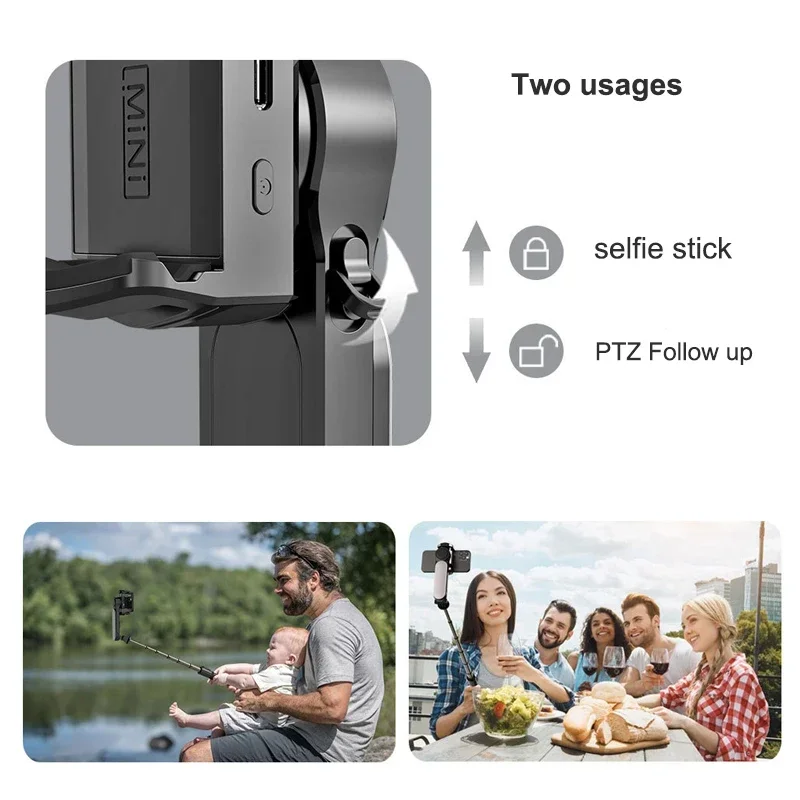 Xiaomi Tripod Selfie Stick 360&deg;Automatic Rotation Photography Anti-shake Selfie Stick Lighting Shooting Bluetooth Remote Control