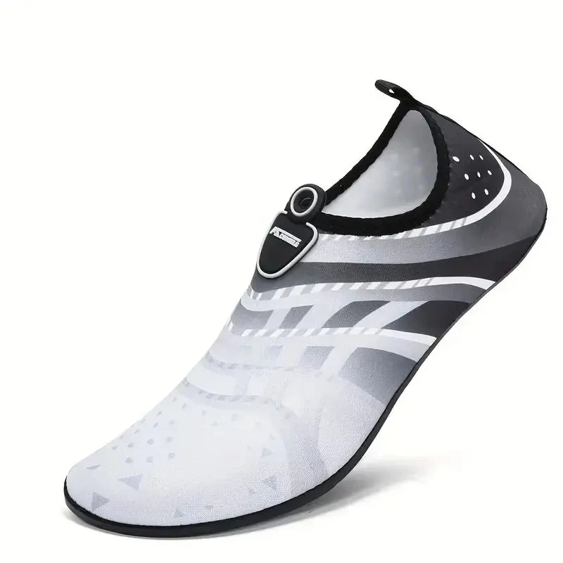 thumbnail image 1 of 1Pair Quick Drying Water Shoes Non-Slip Breathable Summer Aqua Beach Sandal Flat Shoe Seaside Slipper For Men Women Creek Shoes, 1 of 5