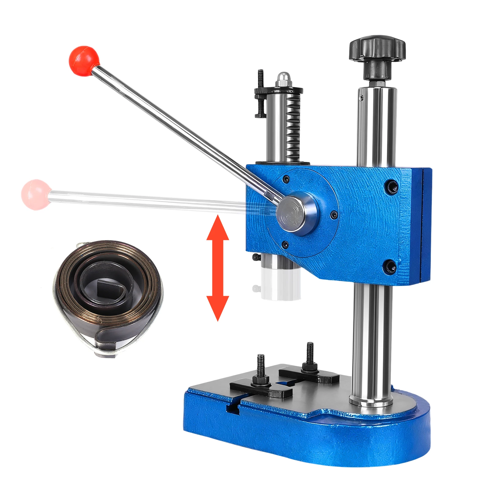 Manual Metal Punching Machine Spring Loaded Benchtop Press