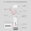 7 in 1 Computer Keyboard Cleaner Brush Kit Screen Cleaning Multifunctional Headset Case Cleaning Tools Spray Bottle Clearing Ash 6