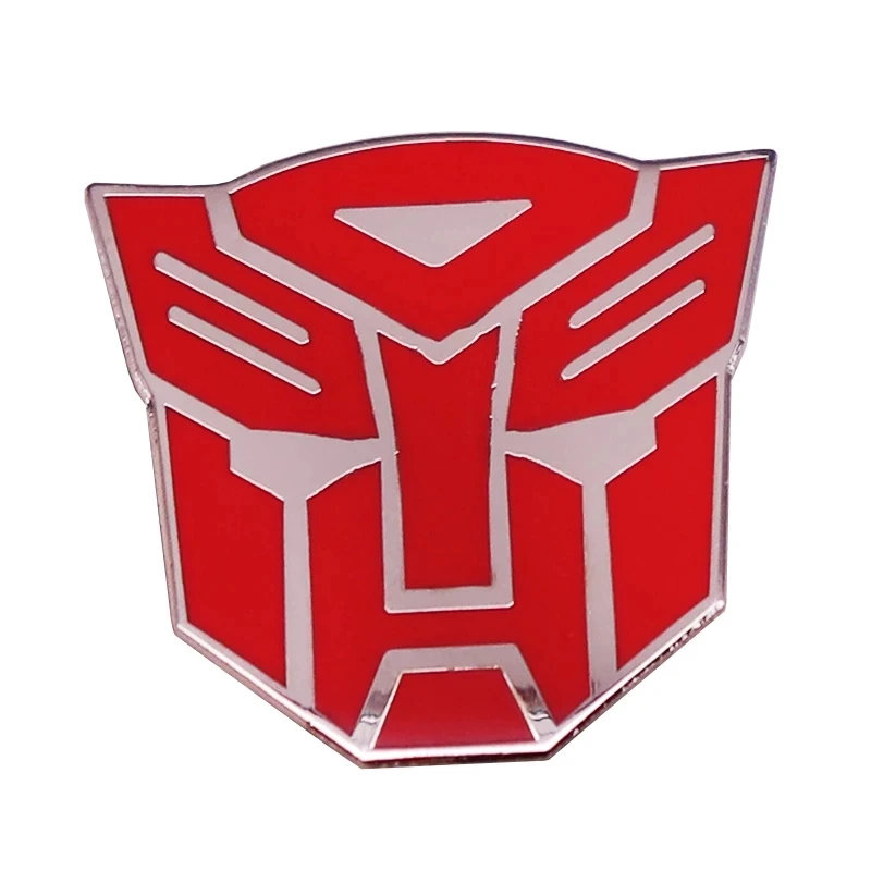 

Эмалированная булавка-трансформер Autobot с логотипом робота Mecha, булавка на лацкан для одежды, броши на рюкзак, портфель, значок, украшение ювелирных изделий
