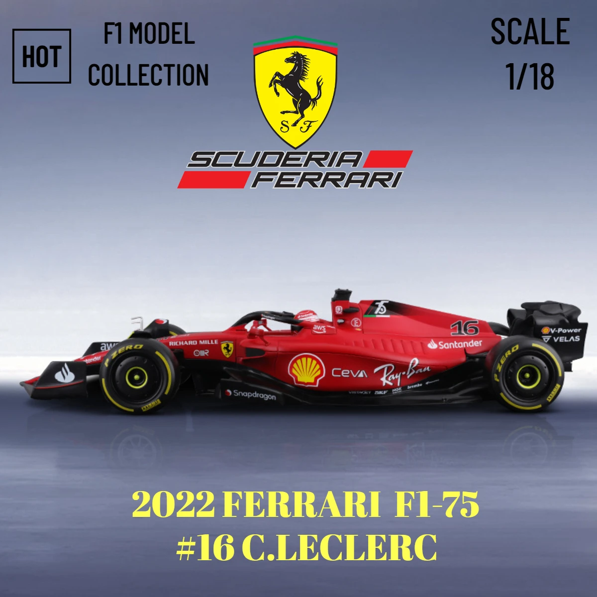 zich zorgen maken graan Rondsel Bburago 2022 F1 Auto Model Schaal 1:18 Ferrari Red Bull Racing Mercedes  Replica Miniatuur Xmas Kinderkamer Decor Gift Speelgoed voor Jongens| | -  AliExpress