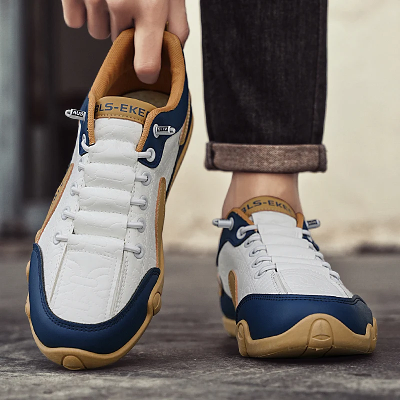 أحذية رجالية كاجوال، أحذية سهلة الارتداء عصرية ومت...