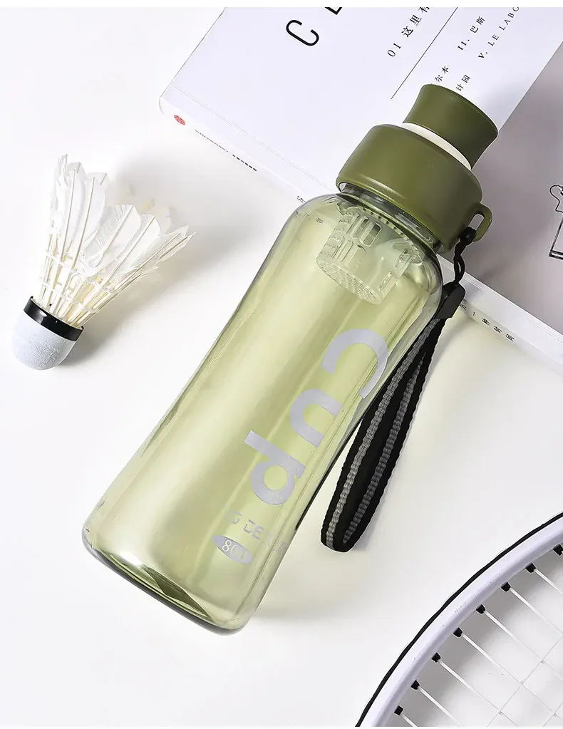 1500ML Water Bottle Motivational Sport Water Bottle Leakproof Bottles Drinking Outdoor Travel Gym Fitness Jugs for Bottle