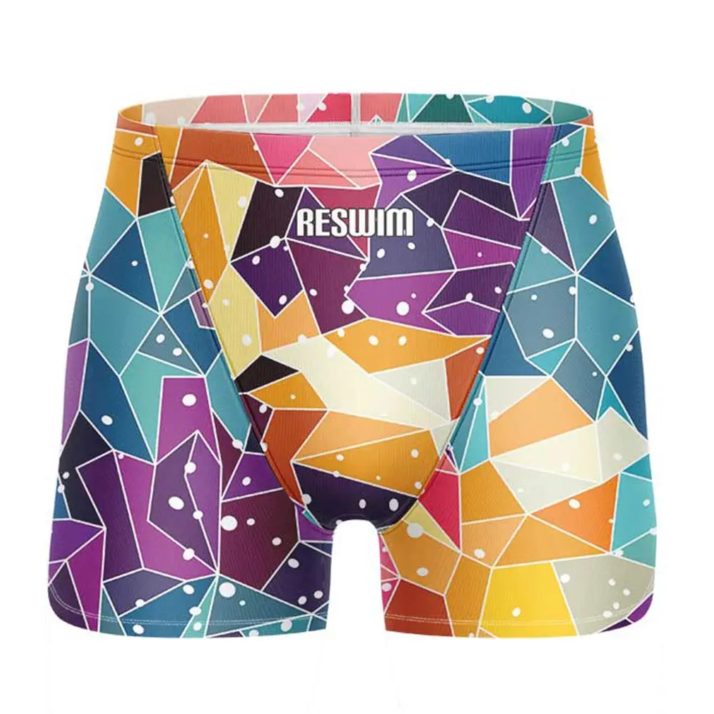 Swim Trunks Summer Mens Swim Jammer Swimsuit Shorts Athletic Training Swimwear Shorts Swimming Trunks Pool Lycra Beach Surf Diving Pants