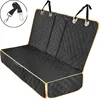 Car Dog Seat Cover for Back Seat Waterproof Auto Rear Pet Seat Protector Mat Nonslip Universal Safety Carrier For Outing Dogs 5