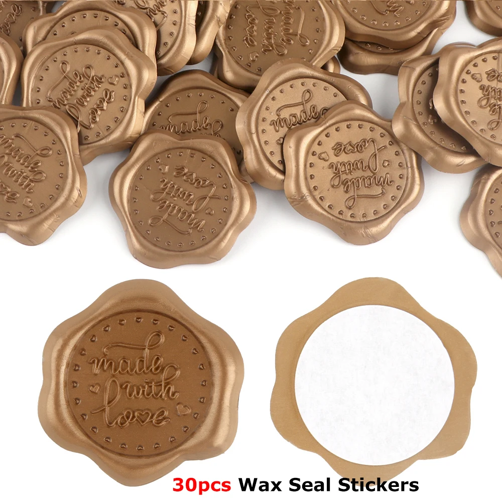 Wax Seal Stickers - Peace Dove & Olive Branch Design, Self-Adhesive Envelope Seals For Wedding Invitations (Sand Color, Pack Of 25)