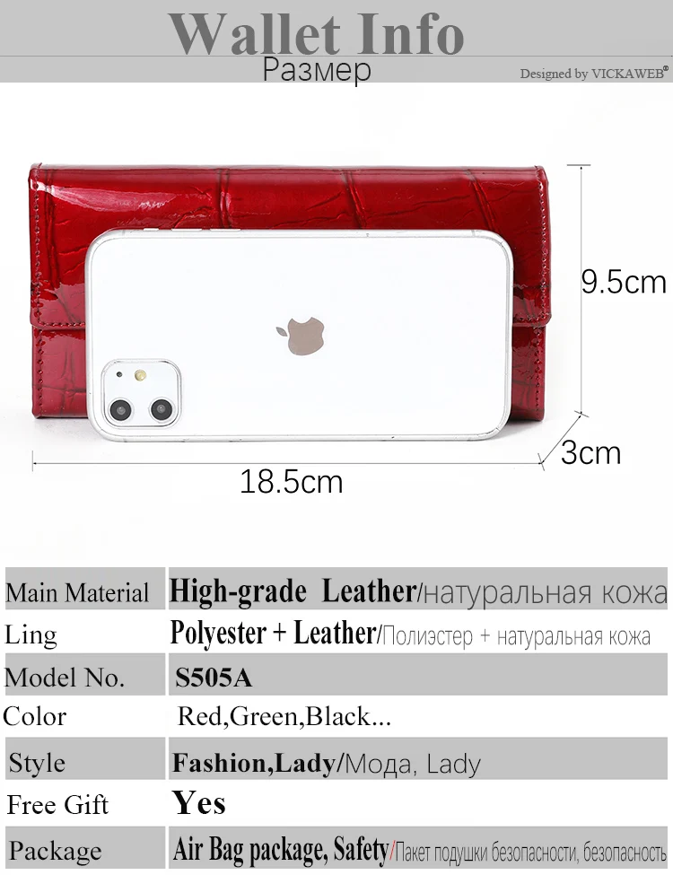 Freies Geschenk Frauen Brieftasche Diamanten Leder Weibliche Geldbörse Mode Haspe Münze Tasche Langen Design Kupplung Damen Karte Halter Geld Tasche – Detail 3