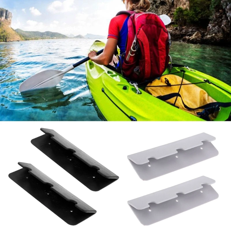 2Pcs/set Boat  Hook Clip Anti-Agings Replacement Inflatable Boat  Holder Hook Boat  Bracket for Yacht Canoes