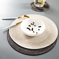 1pc Table Placemats for Table Mat Ramie Insulation Pad Placemats Linen Non Slip Table Mats Home Decoration Pad Coaster 3