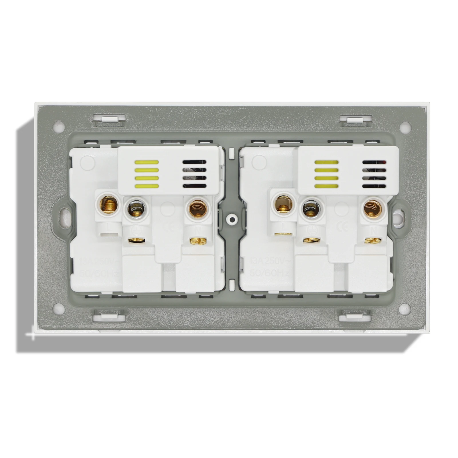 5v tomadas 21a controle de interruptor duplo tomada parede cristal 02