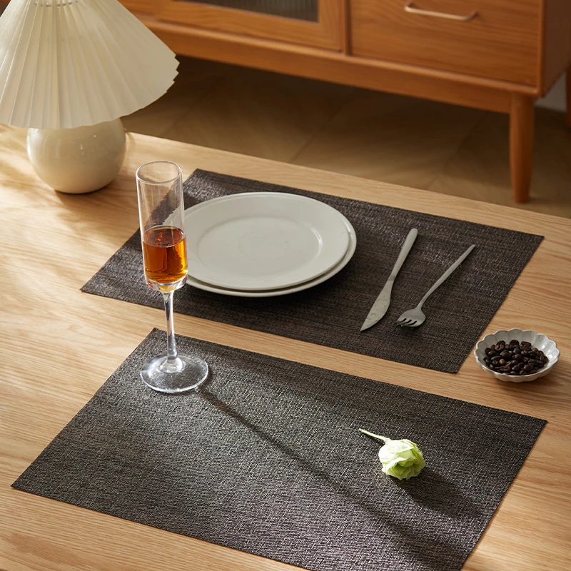 Woven PVC Placemat Set 6