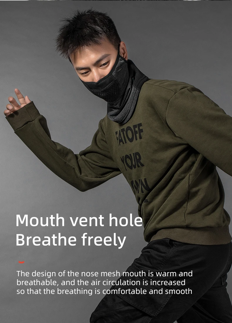 mask close fit around face