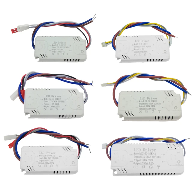 AC220V Constant Current LED Driver 230mA LED Ceiling Lamp Power Supply  20-40W*3 30