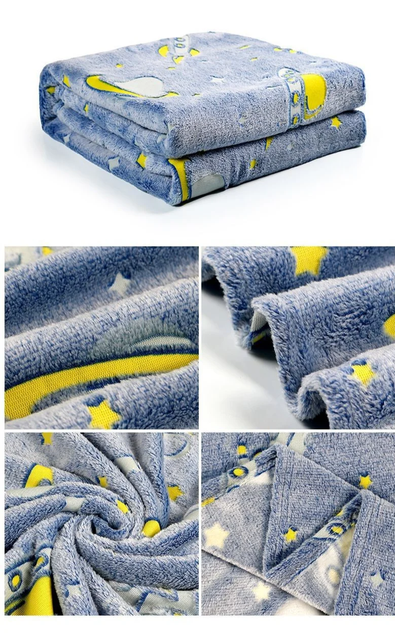 Couvertures en flanelle pour enfants à vendre à chaud, couvertures lumineuses_voghion.com