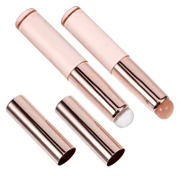 2pcs Nail Brush Nail Art Brush Manicure Tool Applicator Silicone Powder Brush for Accurate and Easy Application of Nail Powder 1