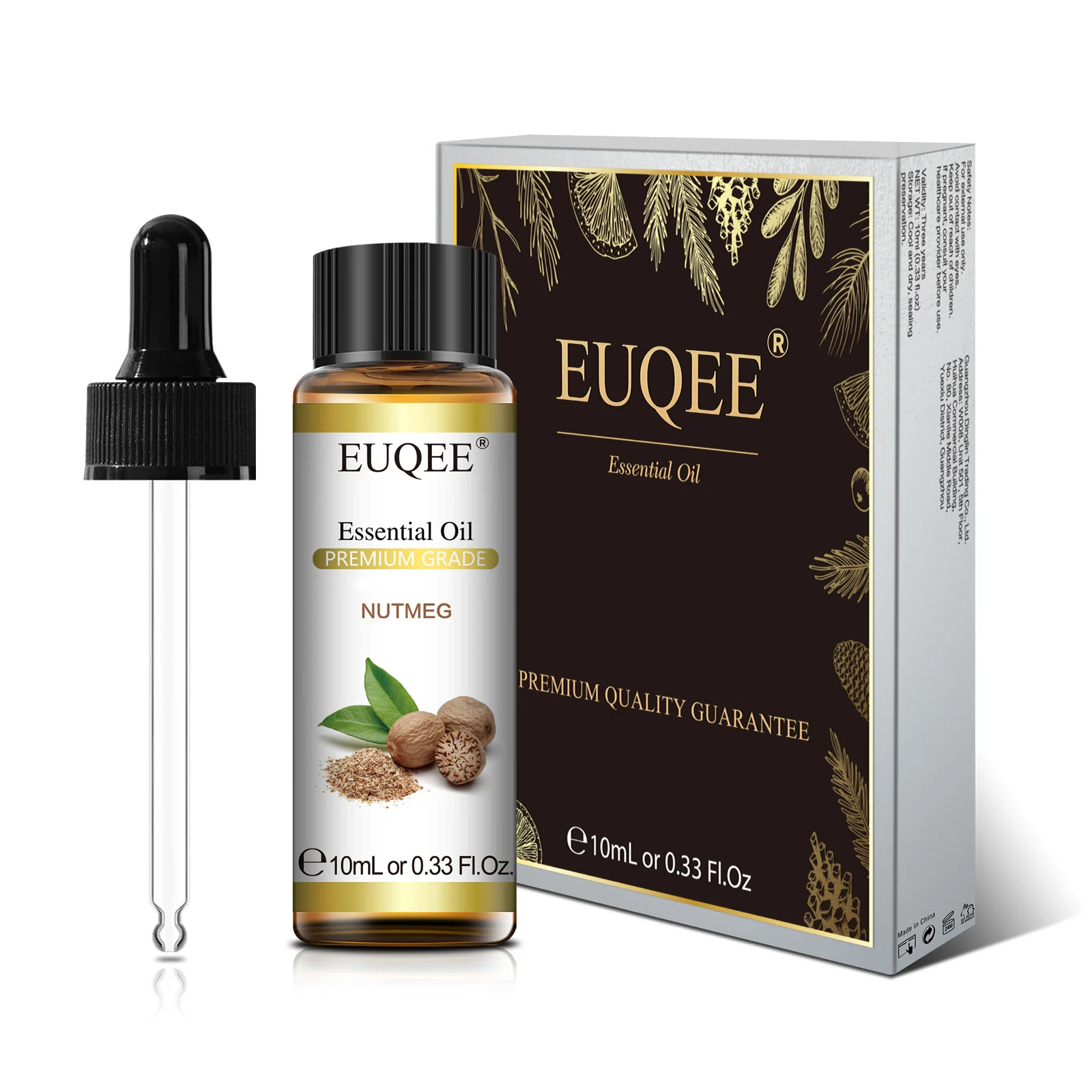 Palo Santo Natural Essential Oil Blend with Glass Dropper – Aromatic Botanical Collection