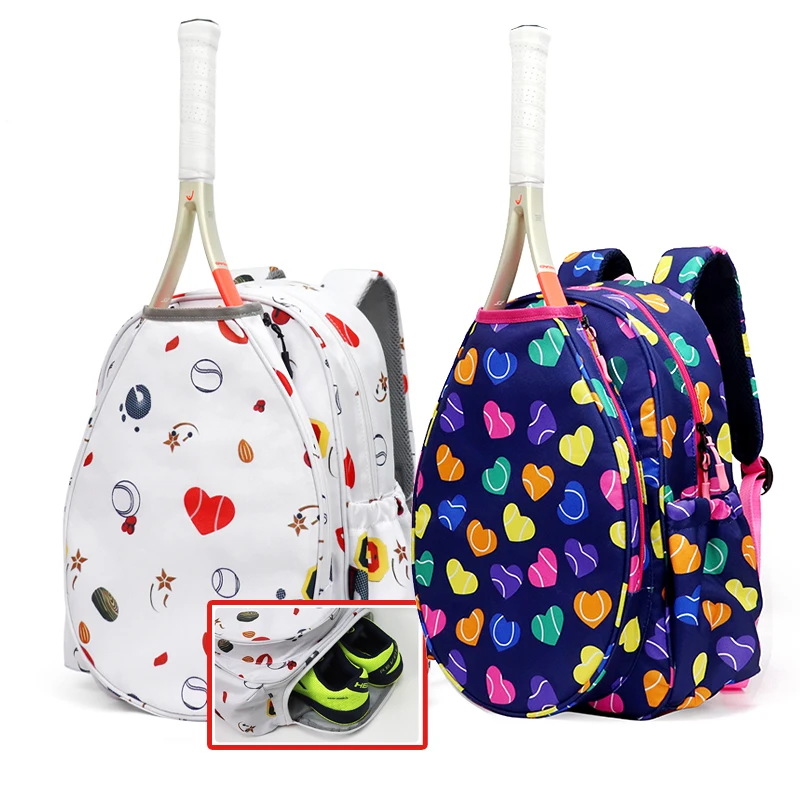 Greatspeed Racket Backpack for Adult Children Kids with Sneakers Compartment Sports Racquet Badminton Bags