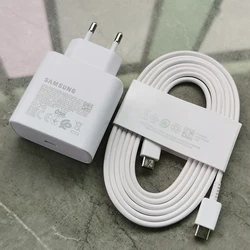 Ultra - Fast 45W USB - C Charging Adapter with Cable - EU Charger and Cable