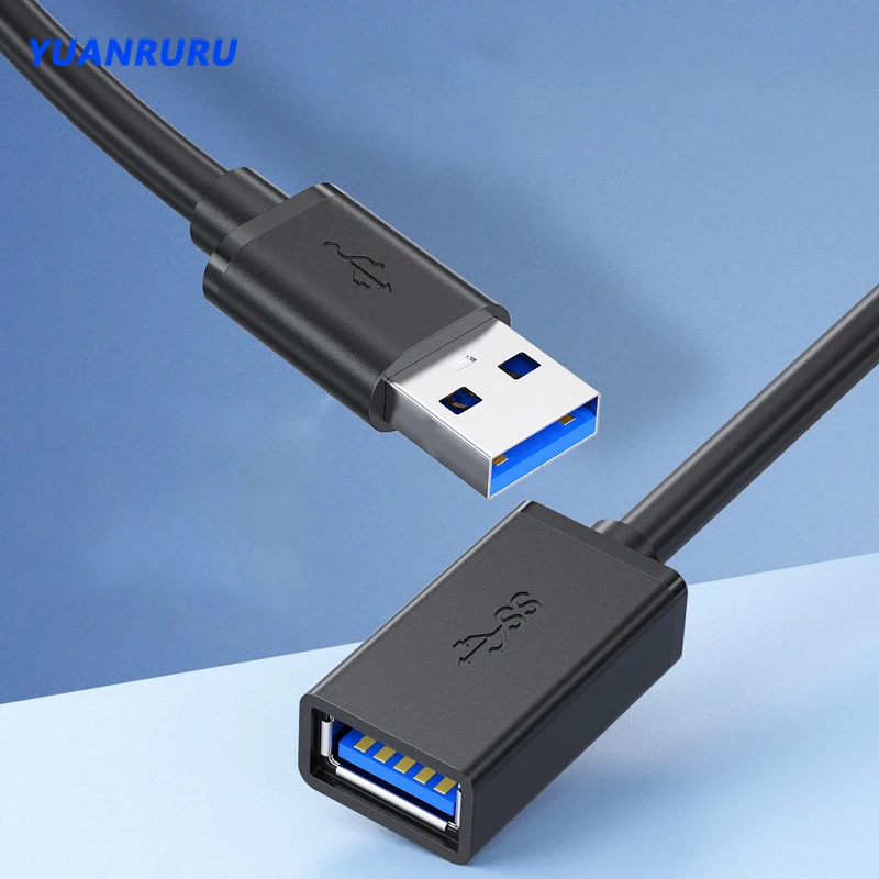 Cavo Di Prolunga Usb 3.0 Maschio-Femmina 0.5/1/3/5M Cavo Dati Universale A Trasmissione Rapida Per Smart Tv Ps4 Xbox Ssd Cavo Dati Pc