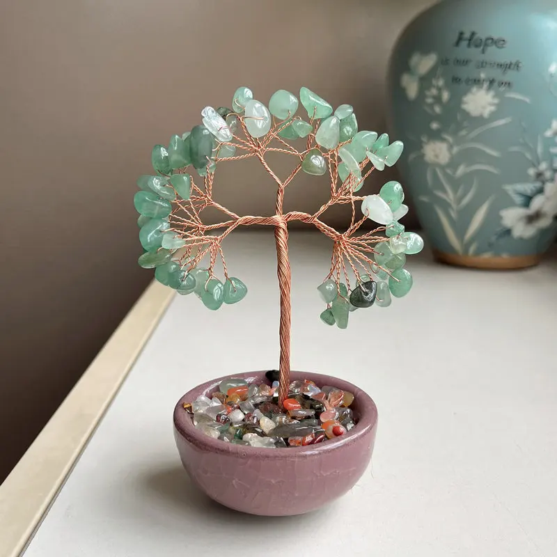 Pure natural crystal tree hand-made, energy-healing degaussing crystal, exquisite crystal pendants