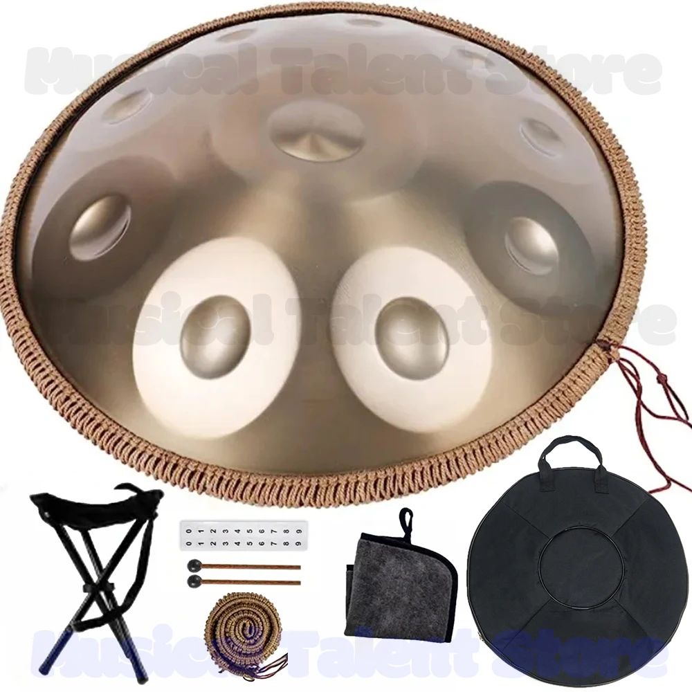 【良品】ハンドパン D Kurd / Dマイナー 【432Hz】ソフトケース付き D Kurd / D マイナー (432hz) - MASH handpan