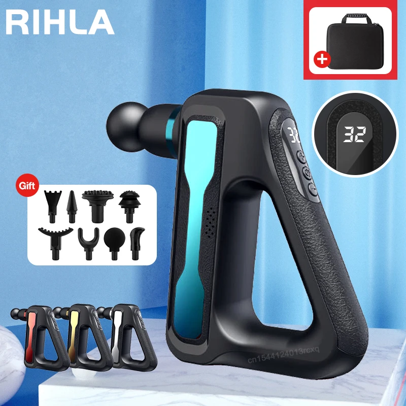 XIAOMI Electric Massage Gun 32 Level Fascia Gun Deep Tissue Neck Body Back Muscle Sport Massager Relaxation Pain Relief Exercise