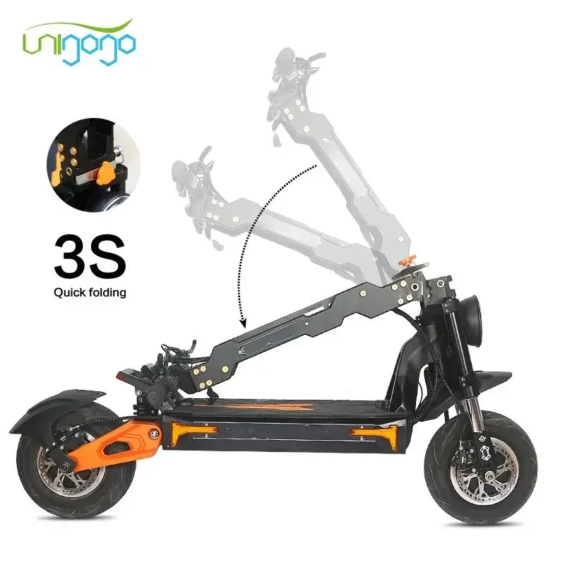 Autumn New 10000W Dual Motor Adult Electric Scooter 72V-40AH Large Battery 14" Off-Road Tires Hydraulic Brake Max Speed 120KM/H
