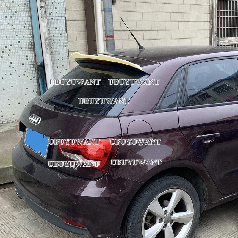 Фото Для хэтчбека Audi A1 8X PQ25 10-14, высококачественный глянцевый черный задний спойлер на крыло багажника, Задняя Крышка багажника №3