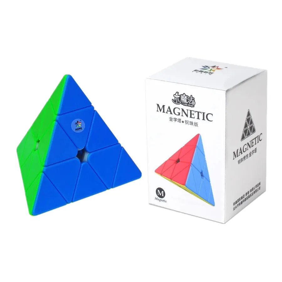 Yuxin Little Magic Pyramid Magnetic Magic Cube Professional Fidget Toys Puzzle Cubo Magico Toy Birthday Christmas Gifts For Kids 6