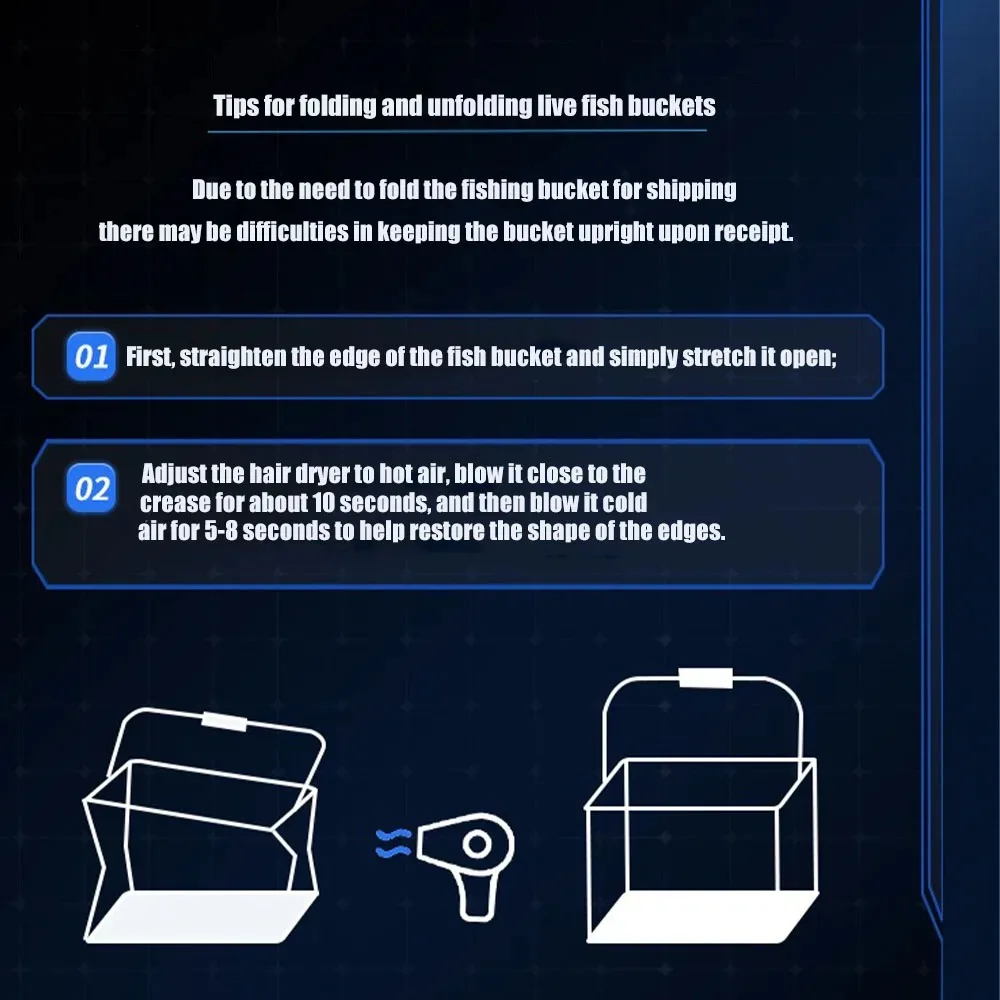 Fishing Tackle Storage Bucket 6