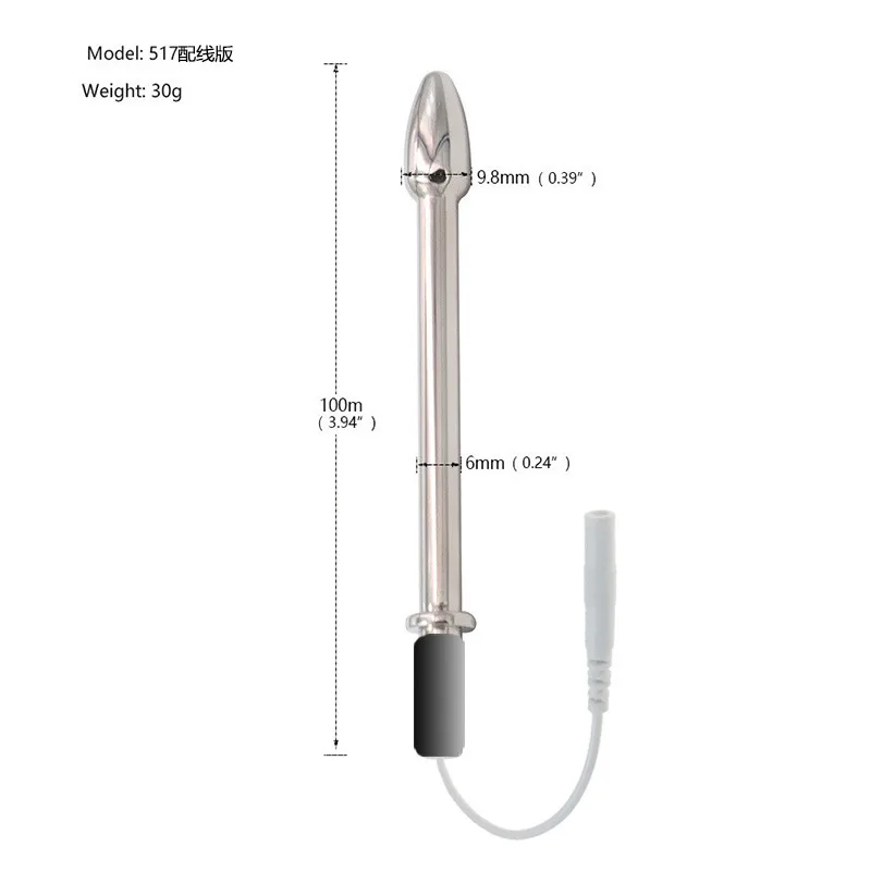 Accessory Electric Shock Pulse Body Massager Penis Plug Male Masturbator Sex Electro Stimulation Massage Adult Sex Toys