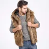 Men's Imitation Fur Mink Vest Men's Vest Coat Casual Fit Trend Short Imitation Fur Coat 1