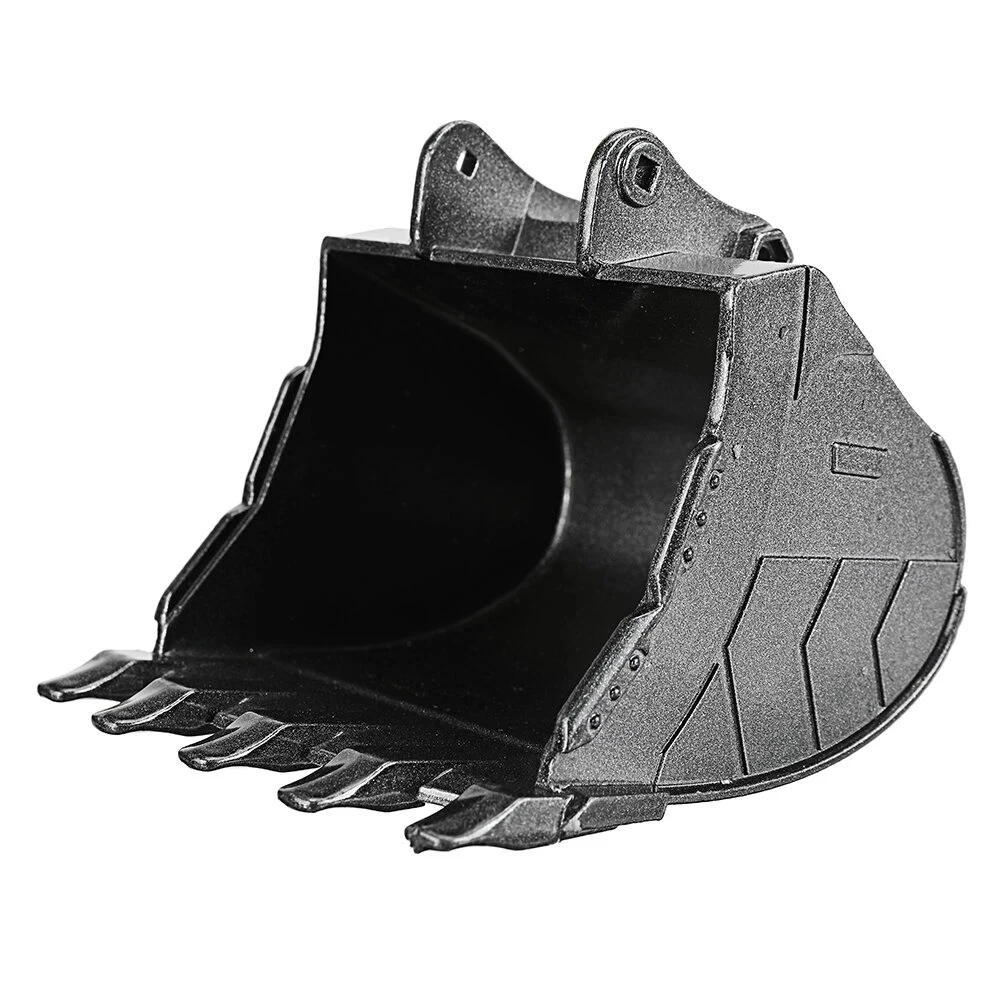 

Metal 550 580 Simulation Bucket for HuiNa 550 580 1550 1580 Excavator RC Car Toys 1/14 RC Car