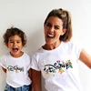 2025 Family Disney Trip Shirts Cotton Mickey Minnie Mouse Print Matching Dad Mom Kids Tees Tops Baby Rompers Family Look Outfits 2