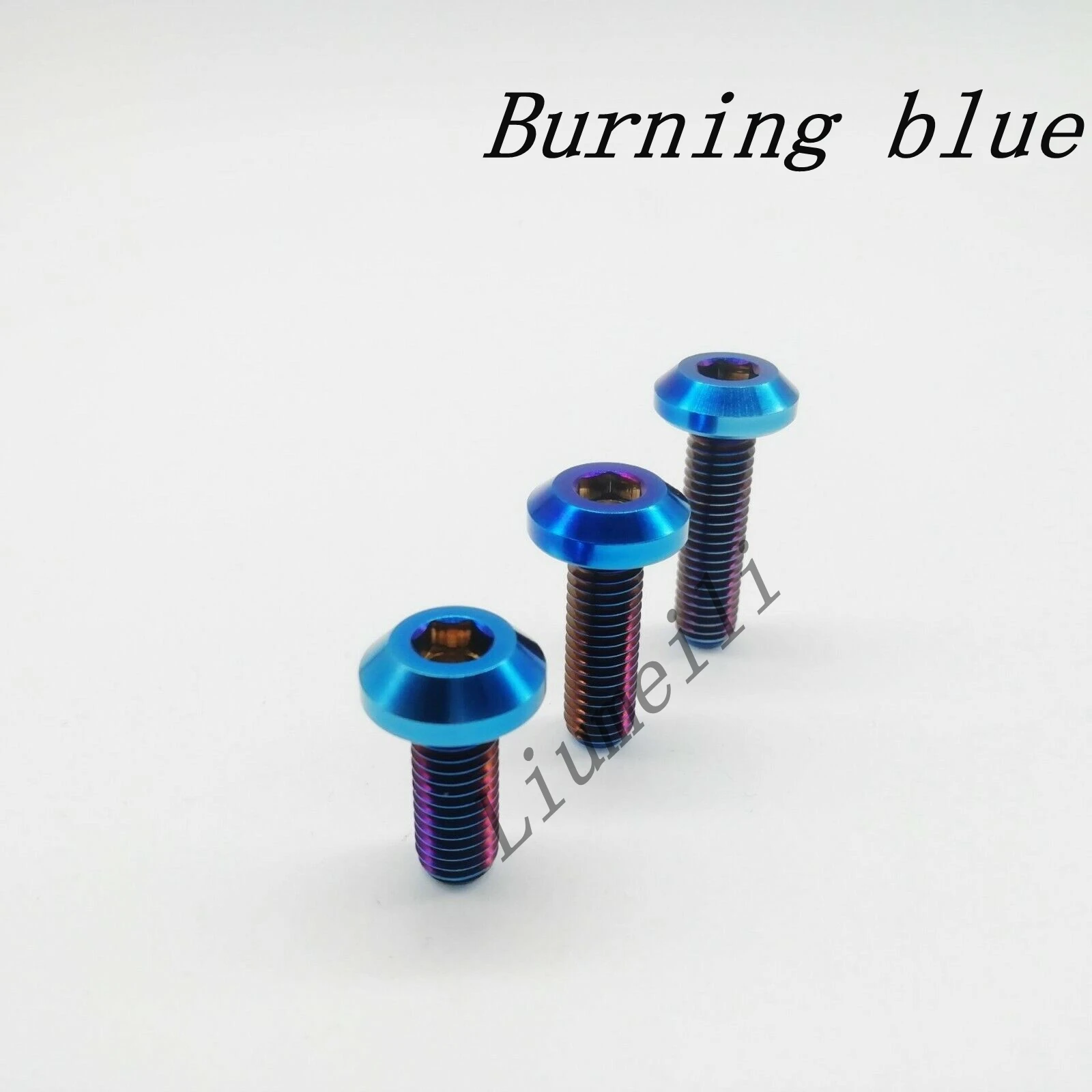 Tornillos De Titanio M8x25mm Allen DIN912