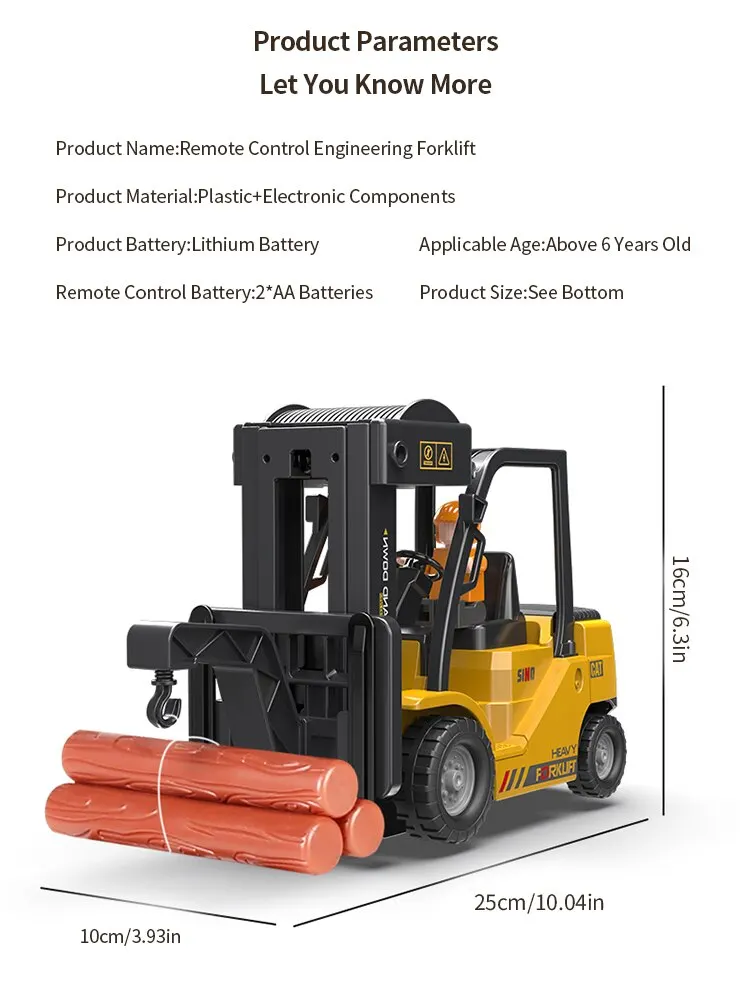 1:24 9CH RC Alloy Wywrotka Samochód Inżynieria Pojazd Wózek widłowy Ciężka koparka Zdalnie sterowany samochód Zabawki dla chłopców Prezenty dla dzieci 54 S0a65311c8f5e4ac8aef4d860ae92a45b6 1:24 9CH RC Alloy Wywrotka Samochód Inżynieria Pojazd Wózek widłowy Ciężka koparka Zdalnie sterowany samochód Zabawki dla chłopców Prezenty dla dzieci