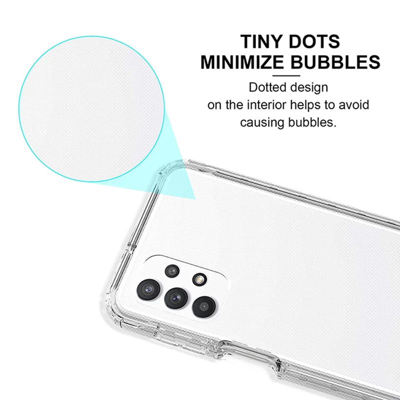 Transparent 360 Full Body Silicone TPU Case with Double-Sided Protection