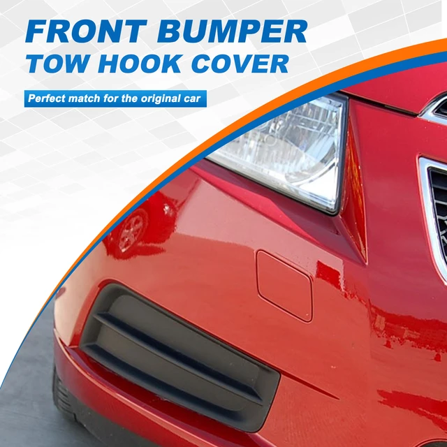 Front Bumper Tow Hook Cover Cap Towing Eye For Chevrolet Cruze